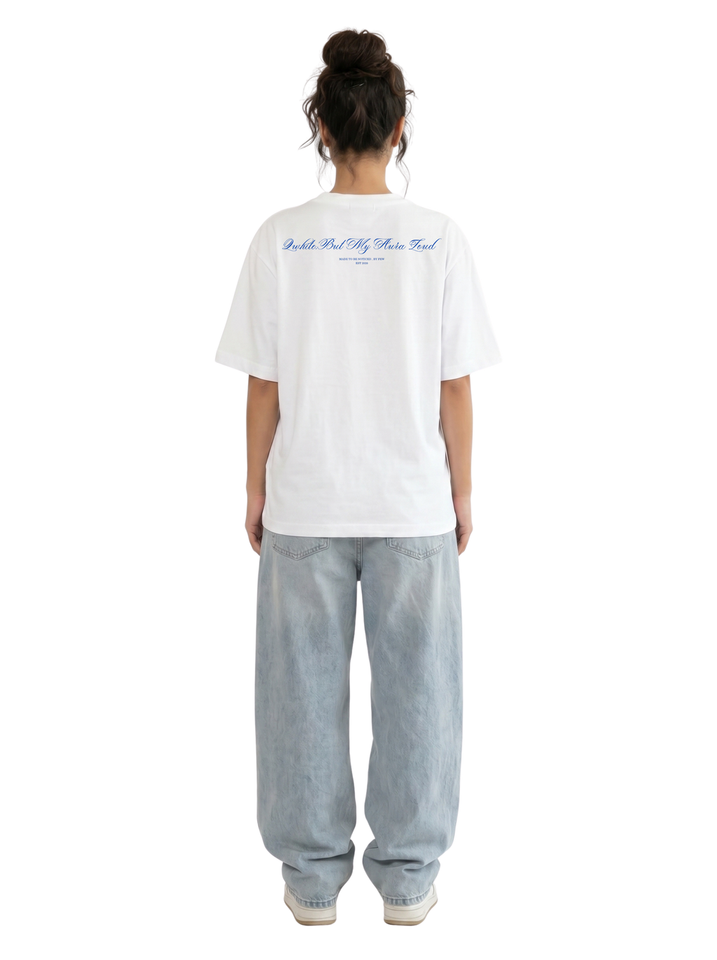White Oversized Heavyweight Tee