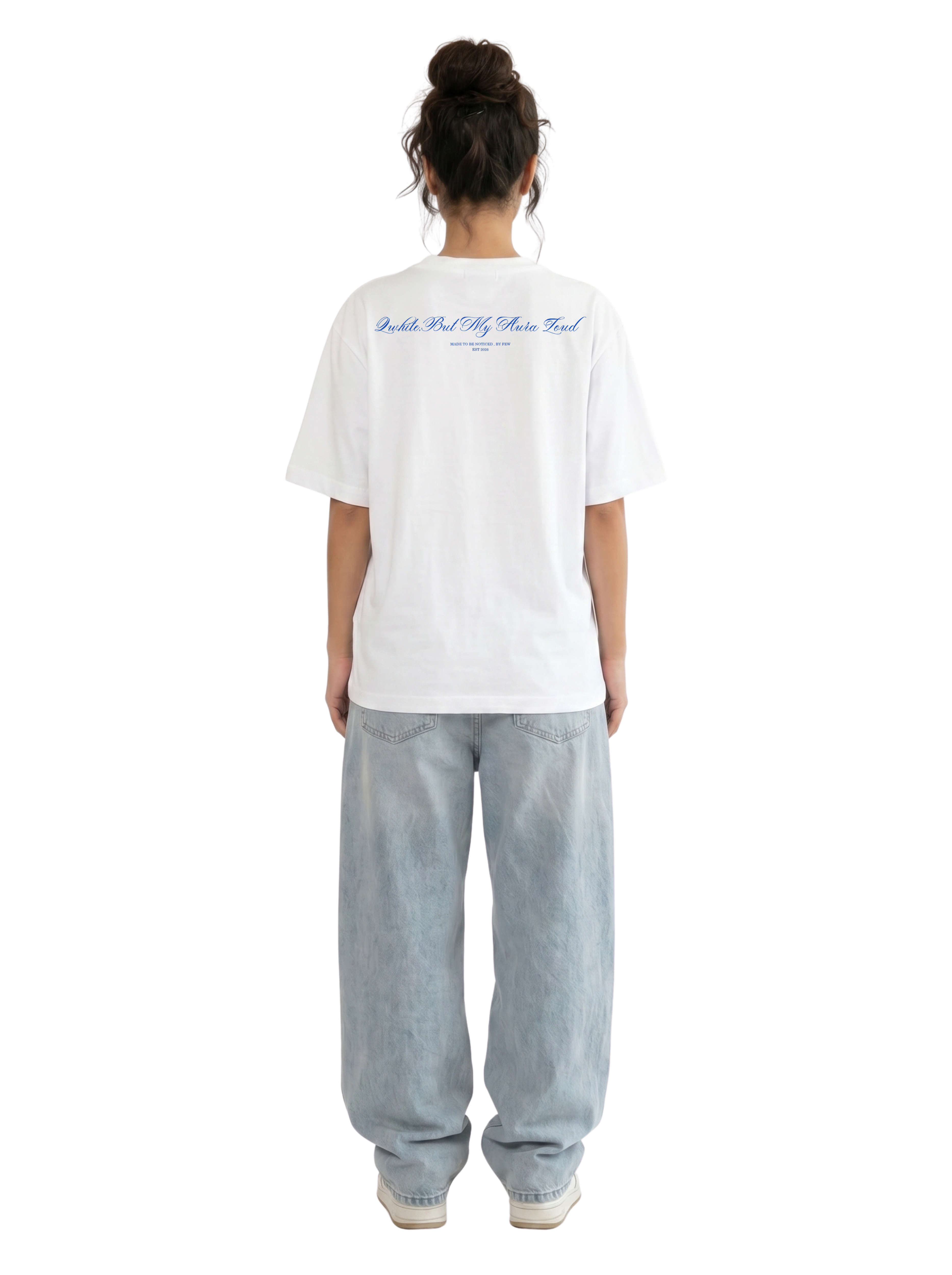 White Oversized Heavyweight Tee