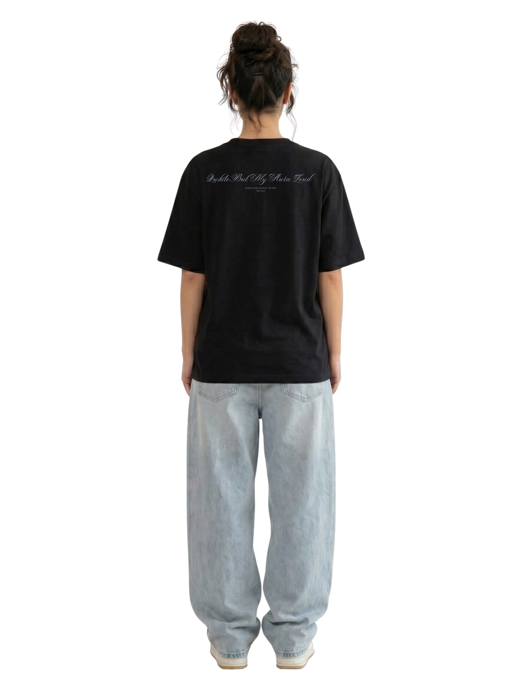 Black Oversized Heavyweight Tee
