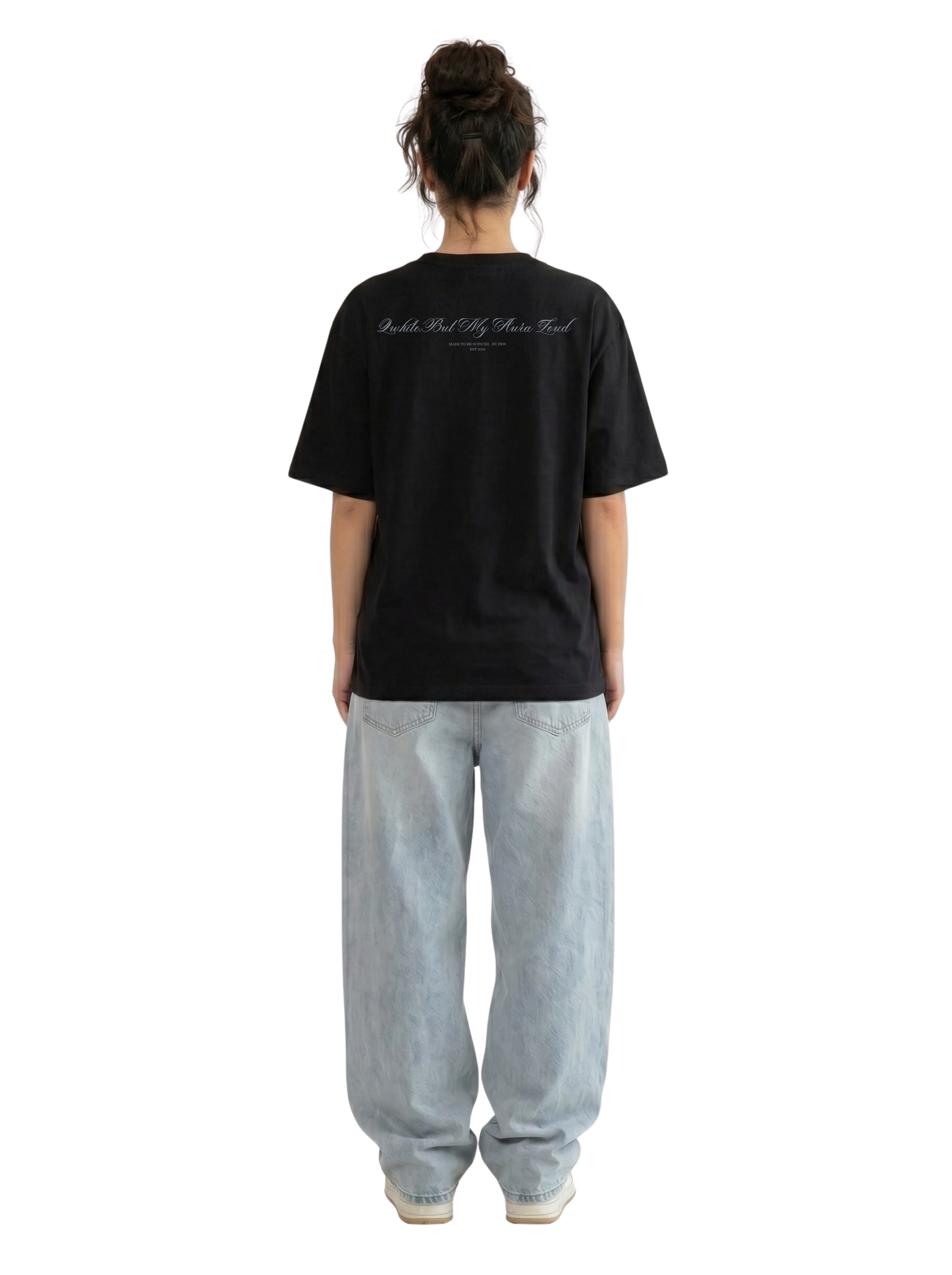 Black Oversized Heavyweight Tee