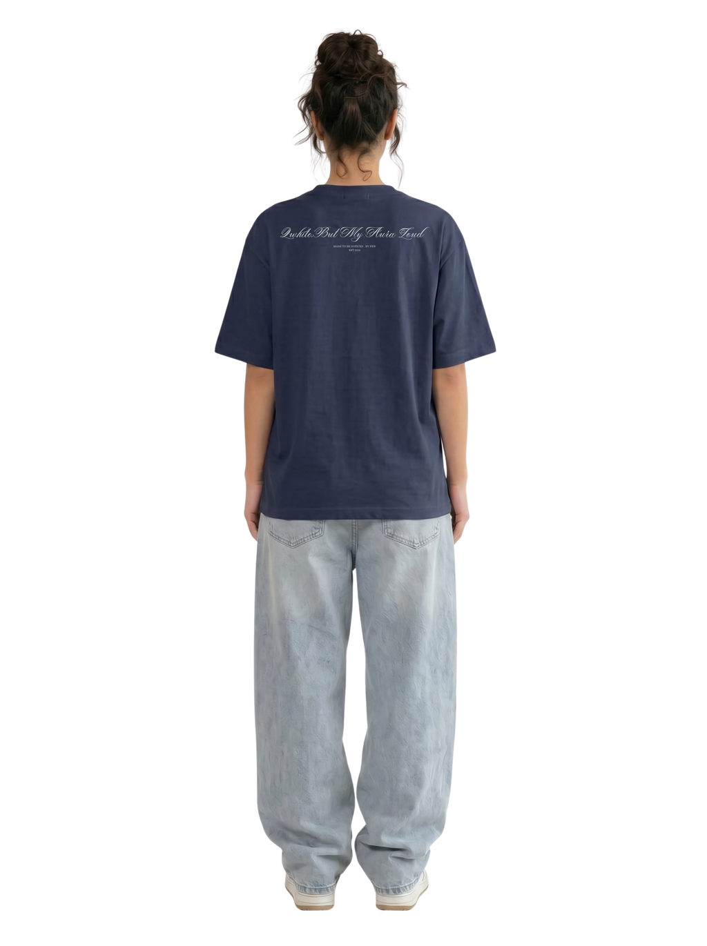 Navy Oversized Heavyweight Tee