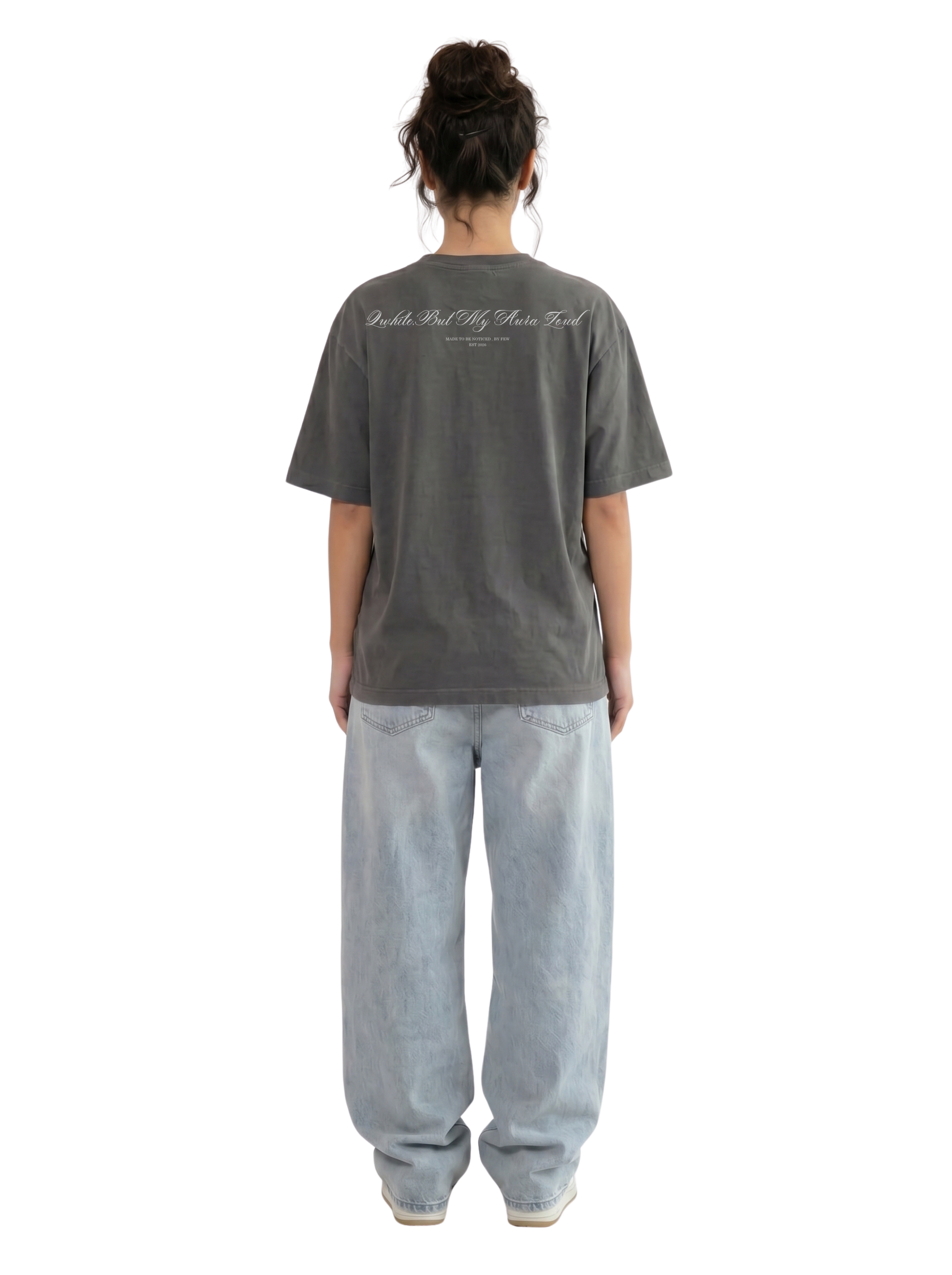 Grey Oversized Heavyweight Tee