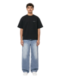 Black Oversized Heavyweight Tee