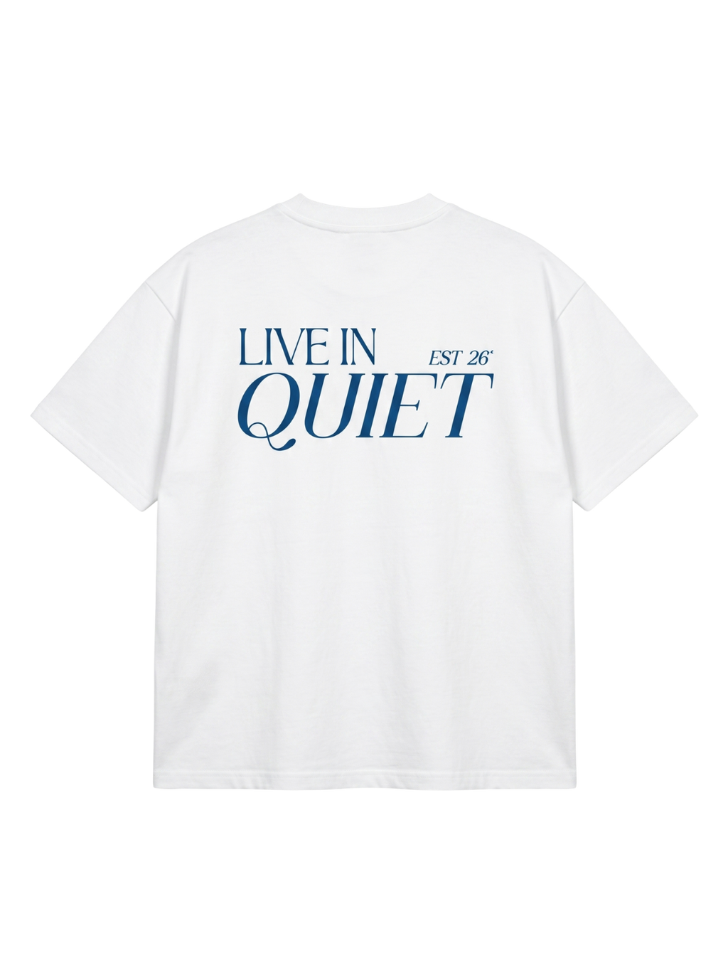 White Boxy-Fit Heavyweight Tee