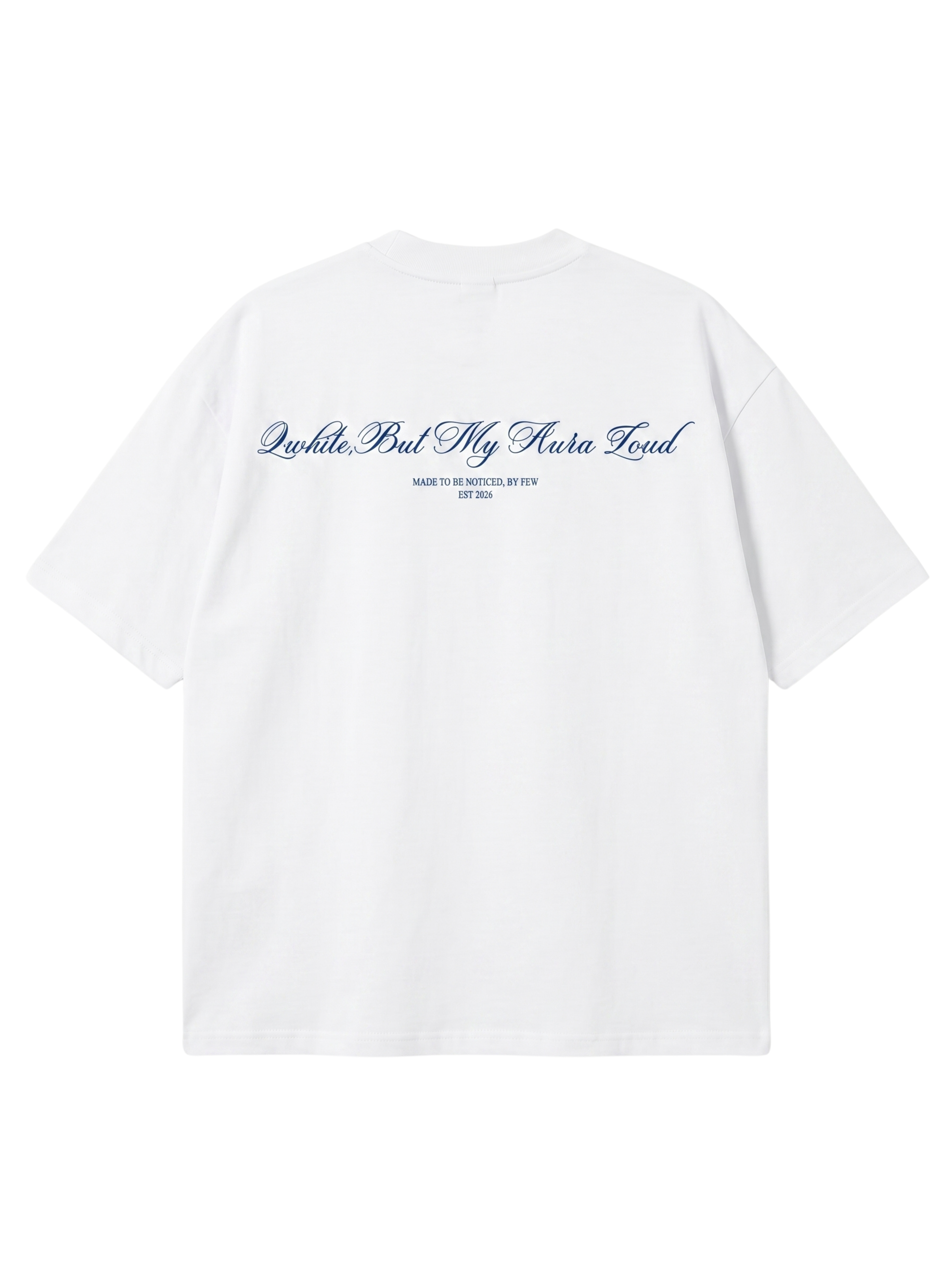 White Oversized Heavyweight Tee