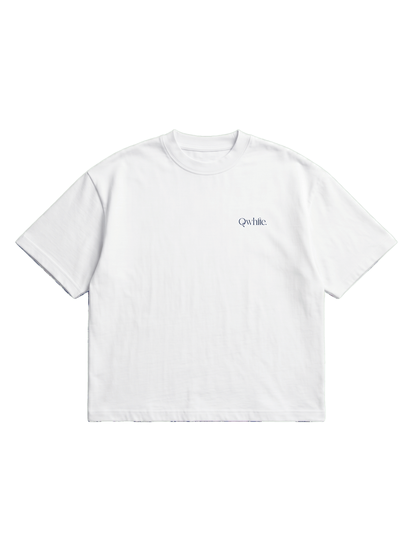 White Boxy-Fit Heavyweight Tee