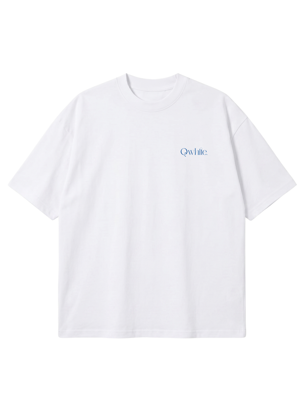 White Oversized Heavyweight Tee
