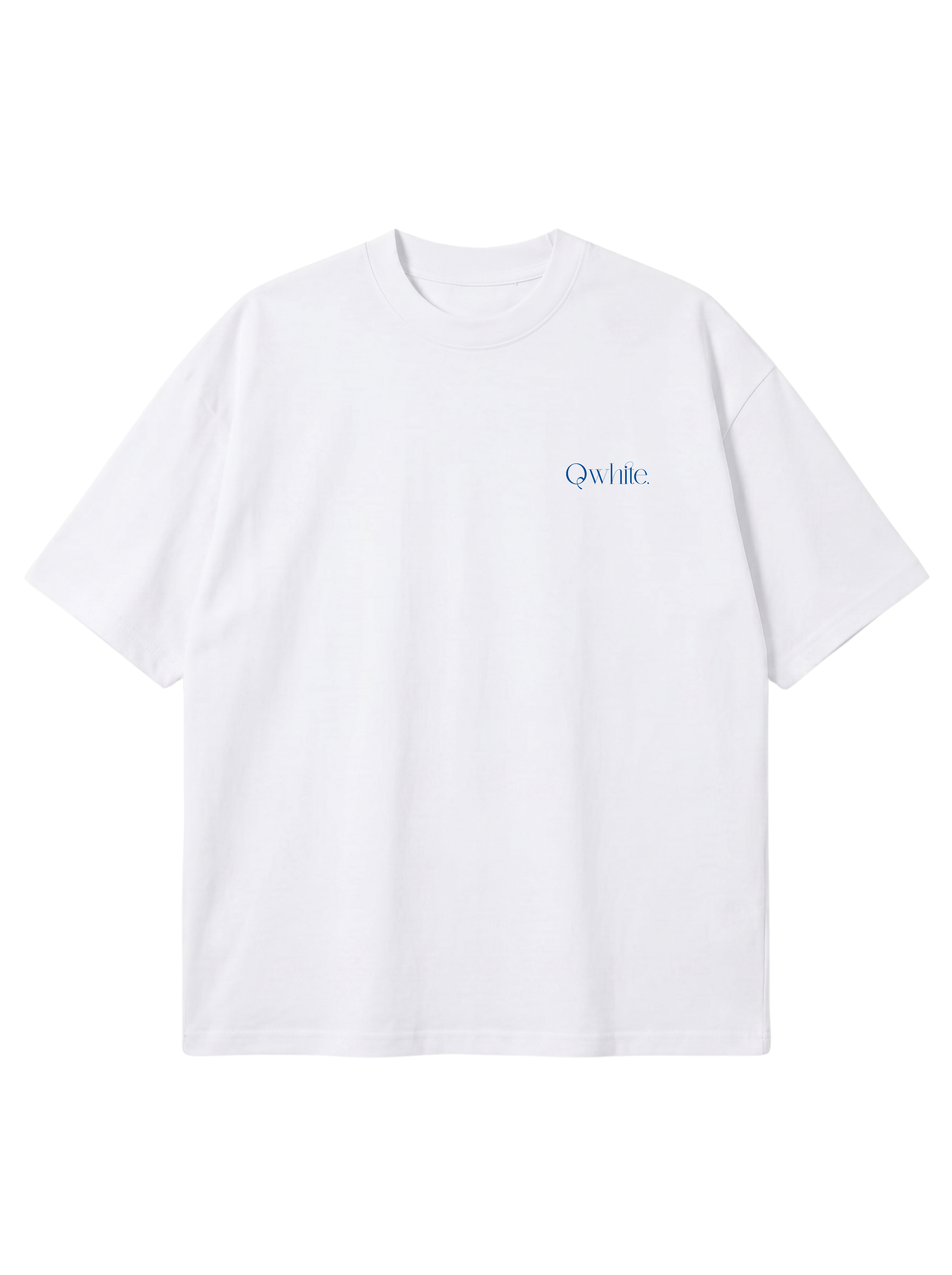 White Oversized Heavyweight Tee