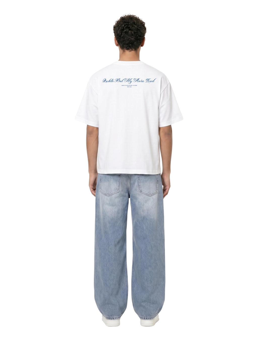 White Oversized Heavyweight Tee