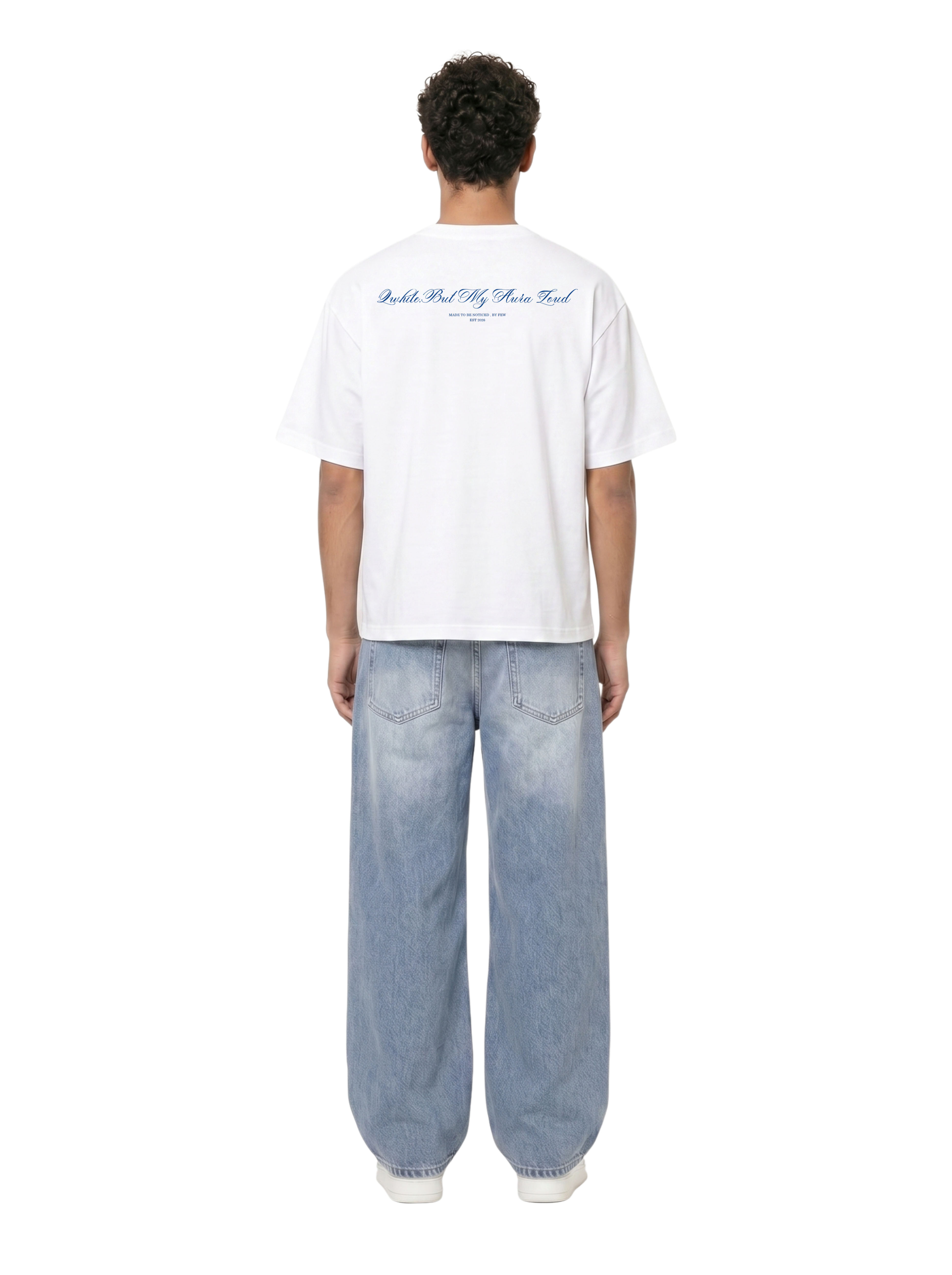White Oversized Heavyweight Tee